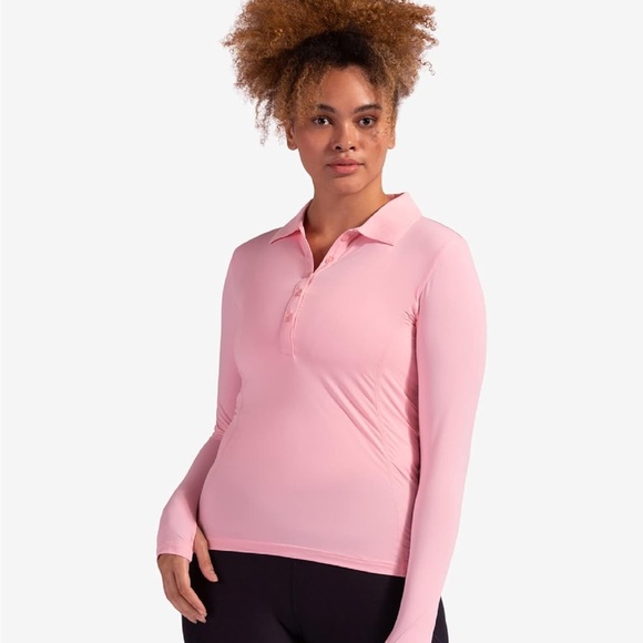 Bloq UV Women's UPF 50+ Sun Protection Active Collared Shirt Size Small - Picture 1 of 8